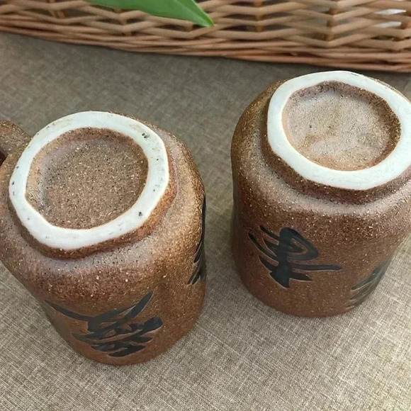 Set of 2 Artesian Pottery 12oz Mugs -Never Used- - Picture 4 of 6